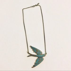 Old Navy Jewelry - Turquoise bird necklace Old Navy Jewelry - Turquoise bird necklace